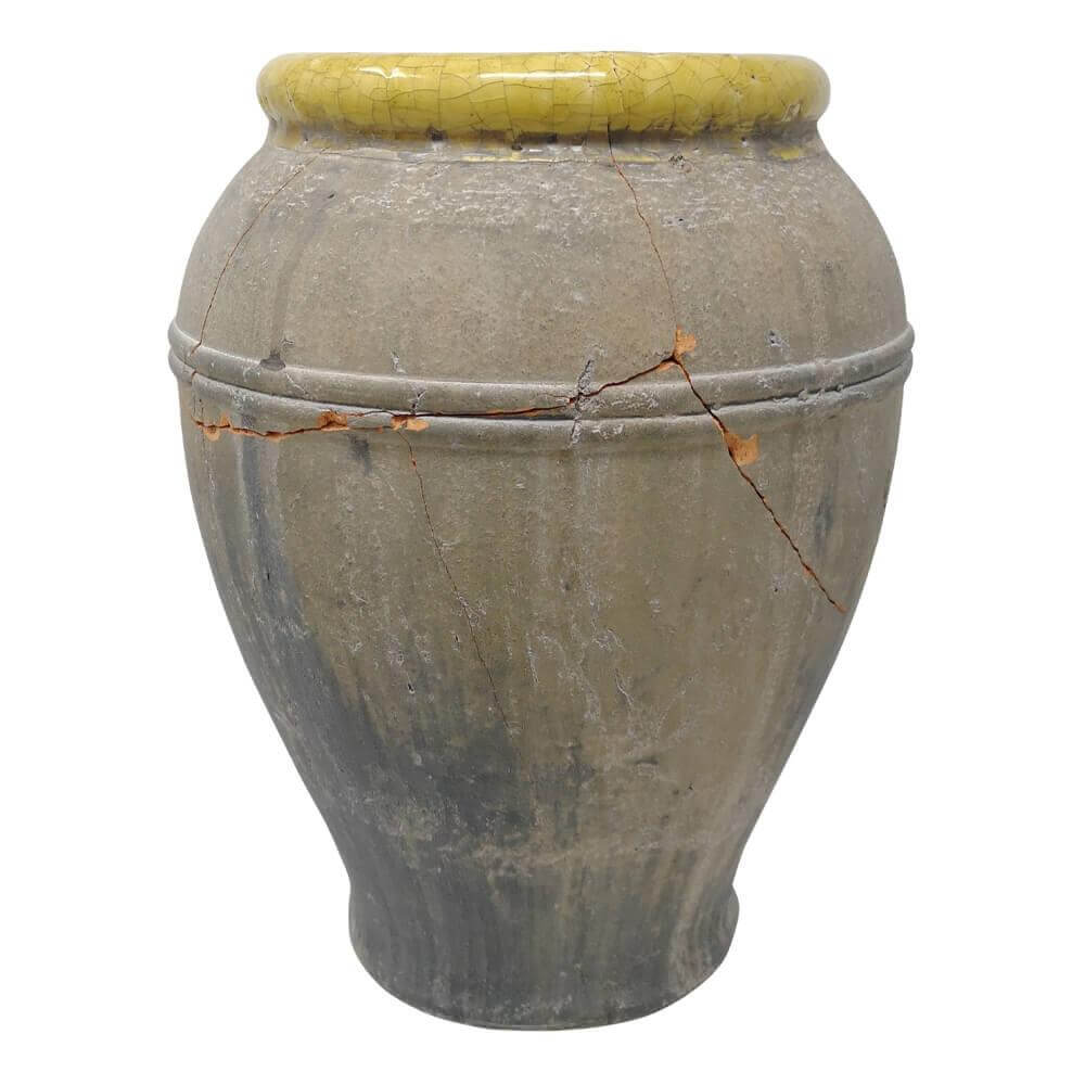 Terrace & Garden Ochre Olive Jar